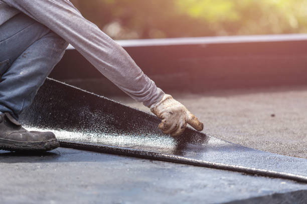 Professional Waterproofing technician working in Clifton, NJ